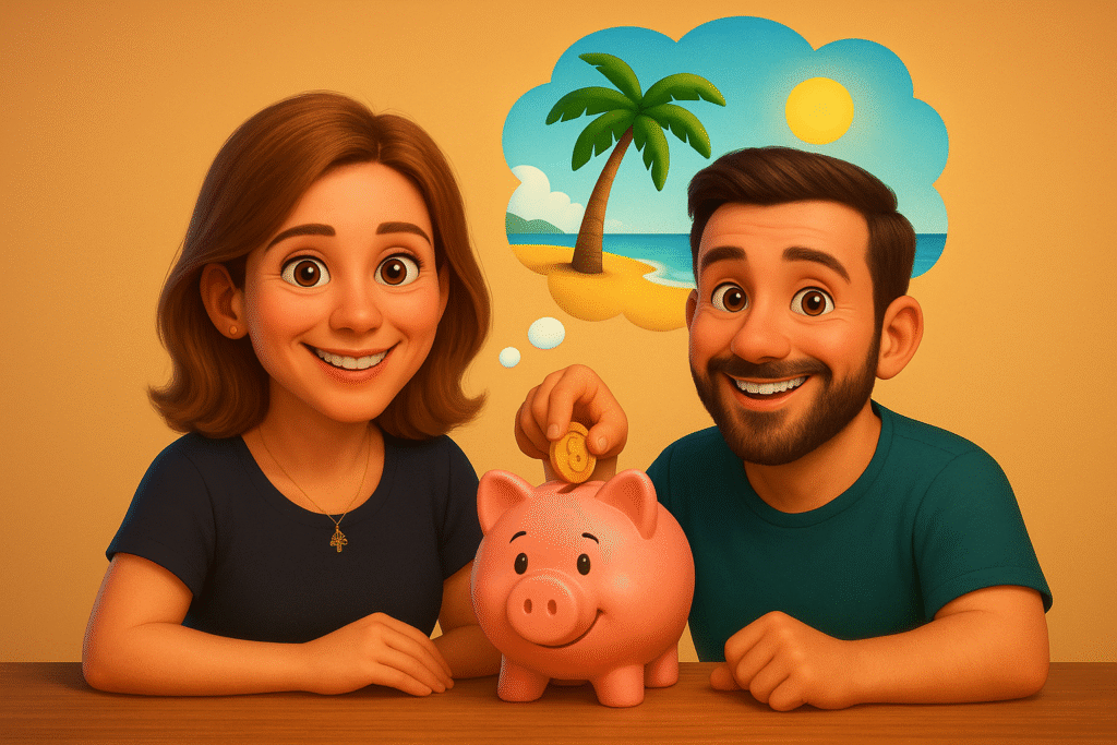 Descubra como definir um objetivo claro transforma seu hábito de poupar, tornando muito mais fácil juntar dinheiro e alcançar suas metas.